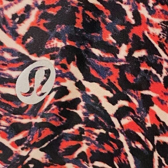 LULULEMON Floral and Black Mesh Racerback Tank - Picture 4 of 4